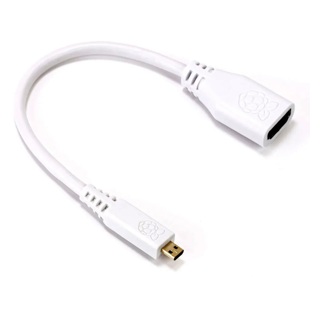 235mm micro-HDMI to standard HDMI adapter cable