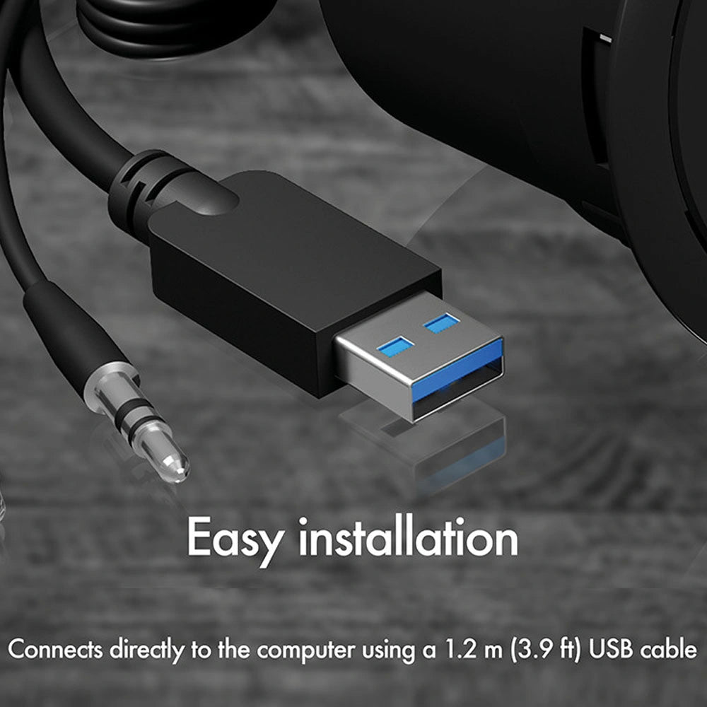 ICY BOX 4-PORT USB3.2 DESK HUB WITH AUDIO IN/OUTPUT