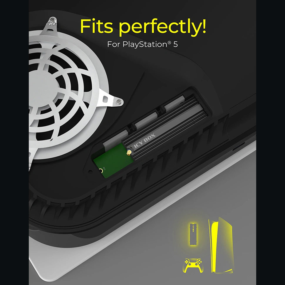 ICY BOX M.2 SSD HEAT SINK FOR PS5