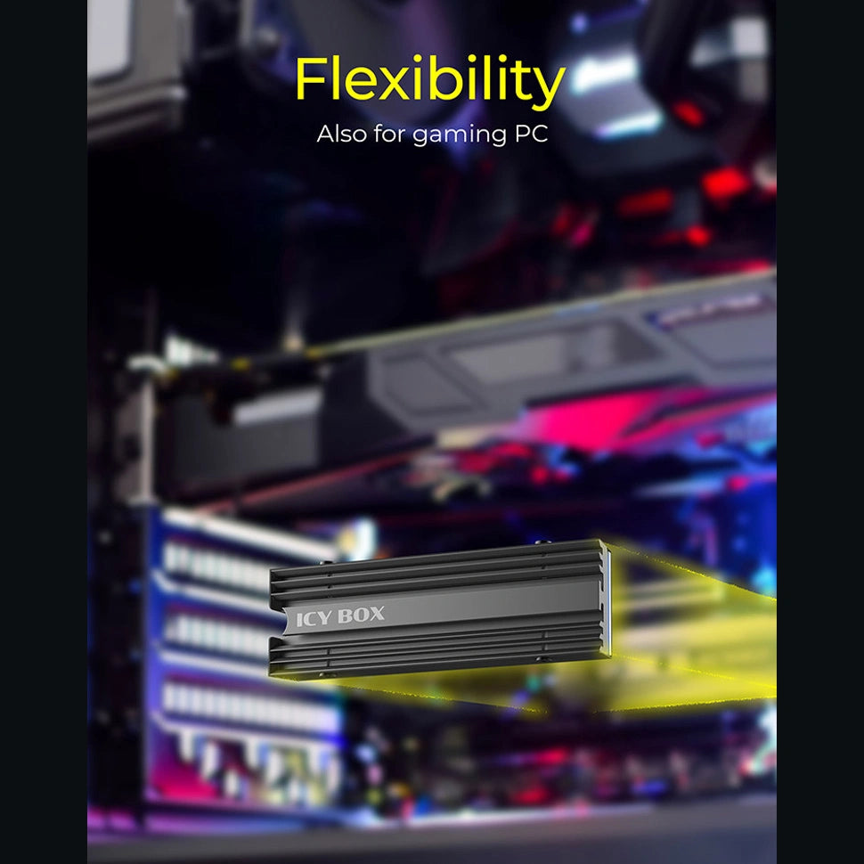 ICY BOX M.2 SSD HEAT SINK FOR PS5