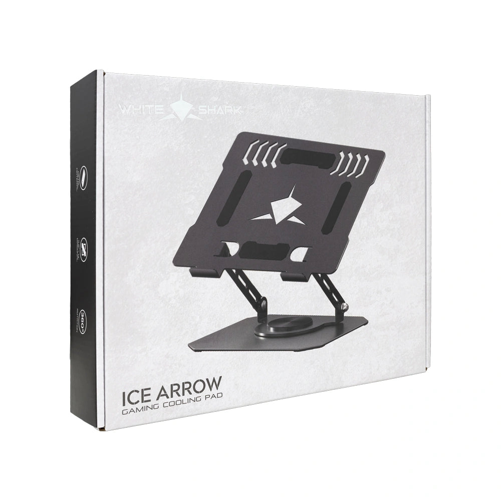 WHITE SHARK NOTEBOOK COOLING RACK GCP-5 ICE ARROW