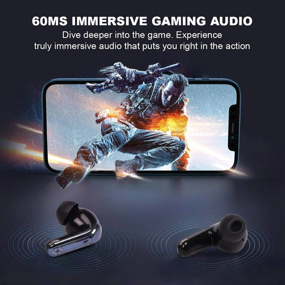 SONICGEAR DUAL MODE 2.4G/BT5.4 SUPERIOR 4MICS ANC/ENC EARPUMP XP2 OBSIDIAN