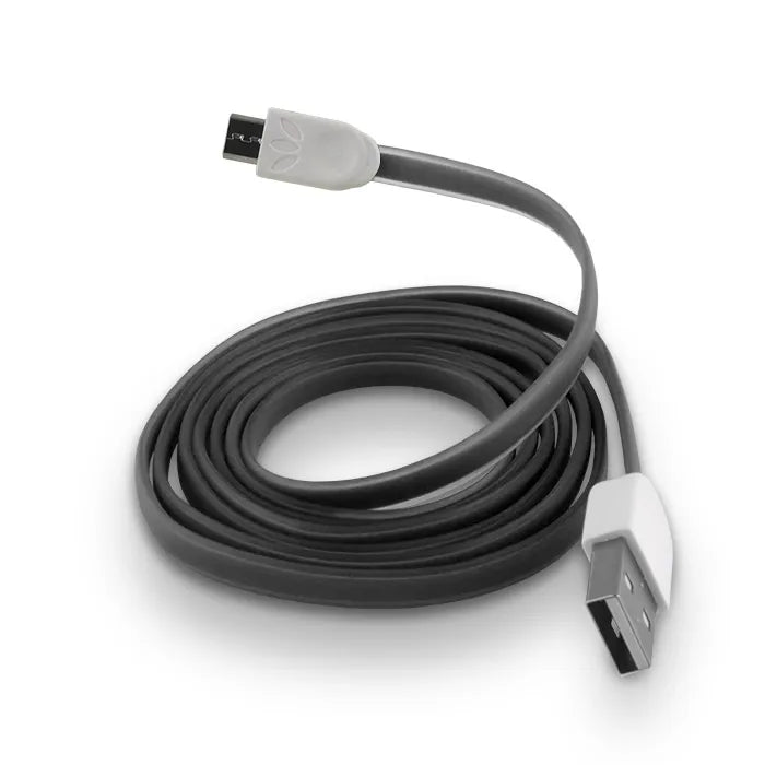 Καλώδιο FOREVER micro USB μαύρο επίπεδο σιλικόνης 1m(T_0012190)