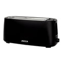 JOCCA 4 SLICE TOASTER 1200W BLACK
