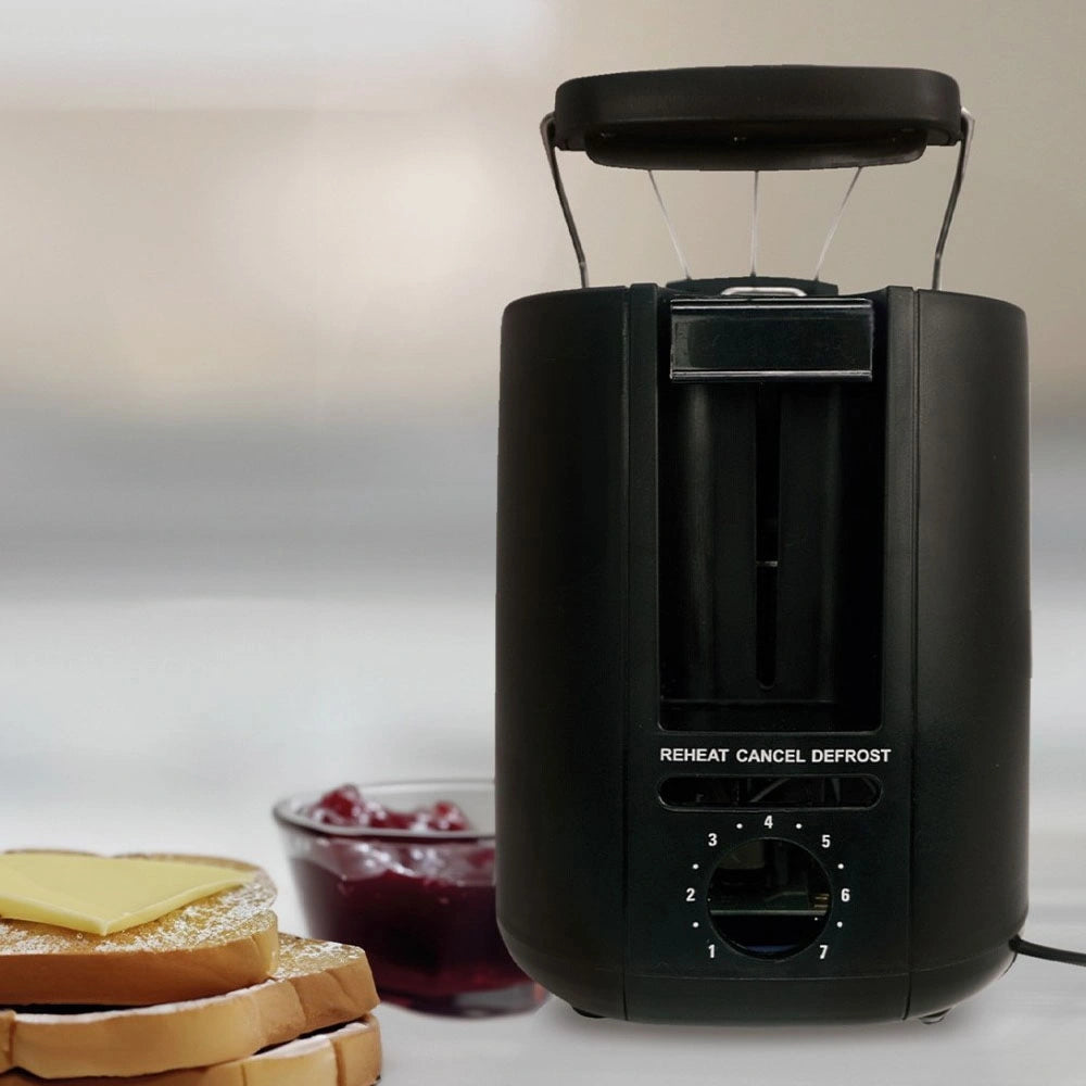 JOCCA 4 SLICE TOASTER 1200W BLACK
