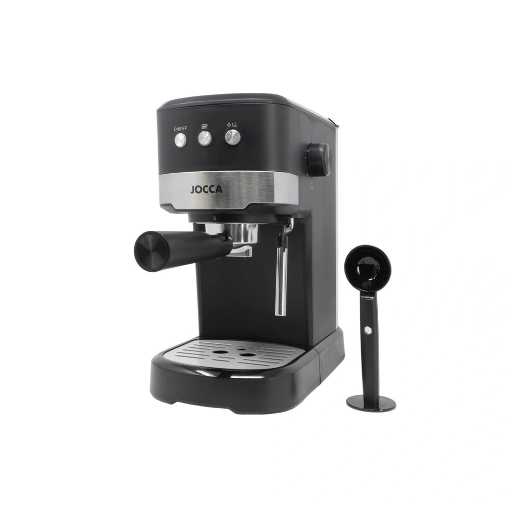 JOCCA ESPRESSO COFEE MAKER 20 BARS WITH VAPORIZER AND REMOBABLE DEPOSIT 1,25L BLACK