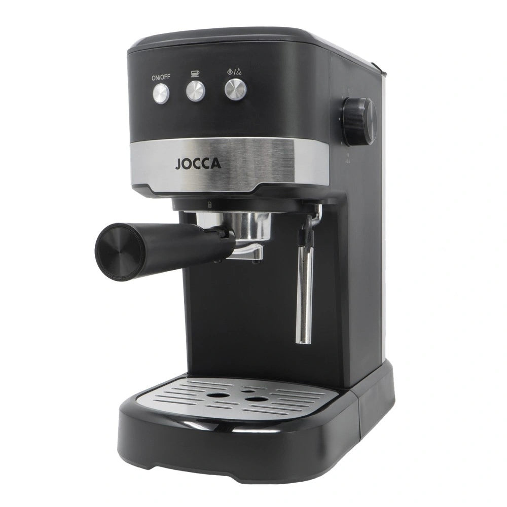 JOCCA ESPRESSO COFEE MAKER 20 BARS WITH VAPORIZER AND REMOBABLE DEPOSIT 1,25L BLACK
