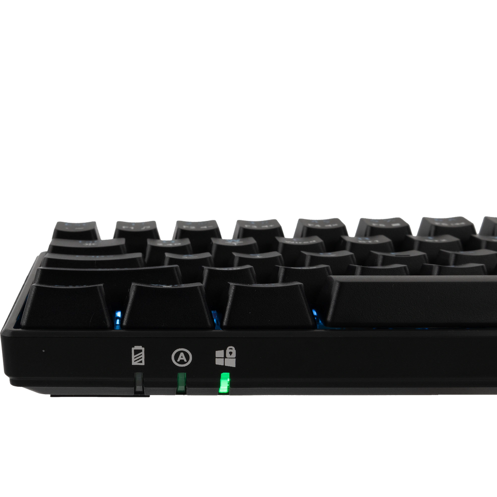 WHITE SHARK WIRELESS/BT/TYPE-C MECHANICAL KEYBOARD RED SWITCH GK-003111 US BLACK