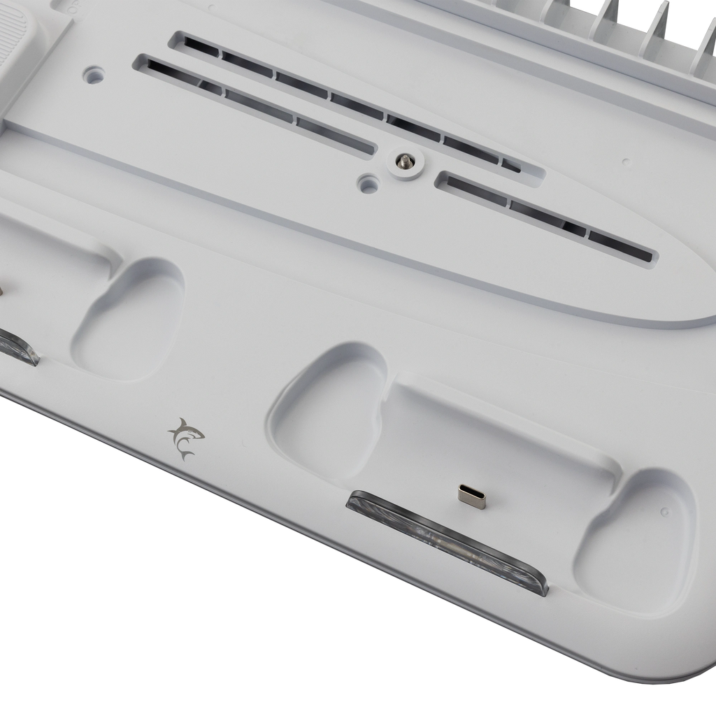 WHITE SHARK PS5 COOLING PAD + 2 CHARGING DOCK SLIM PS5-DZ504 KIMURA-2