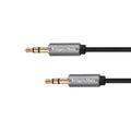 Kruger & Matz KM1227 Καλώδιο  3.5mm male - 3.5mm male Μαύρο 1.8m