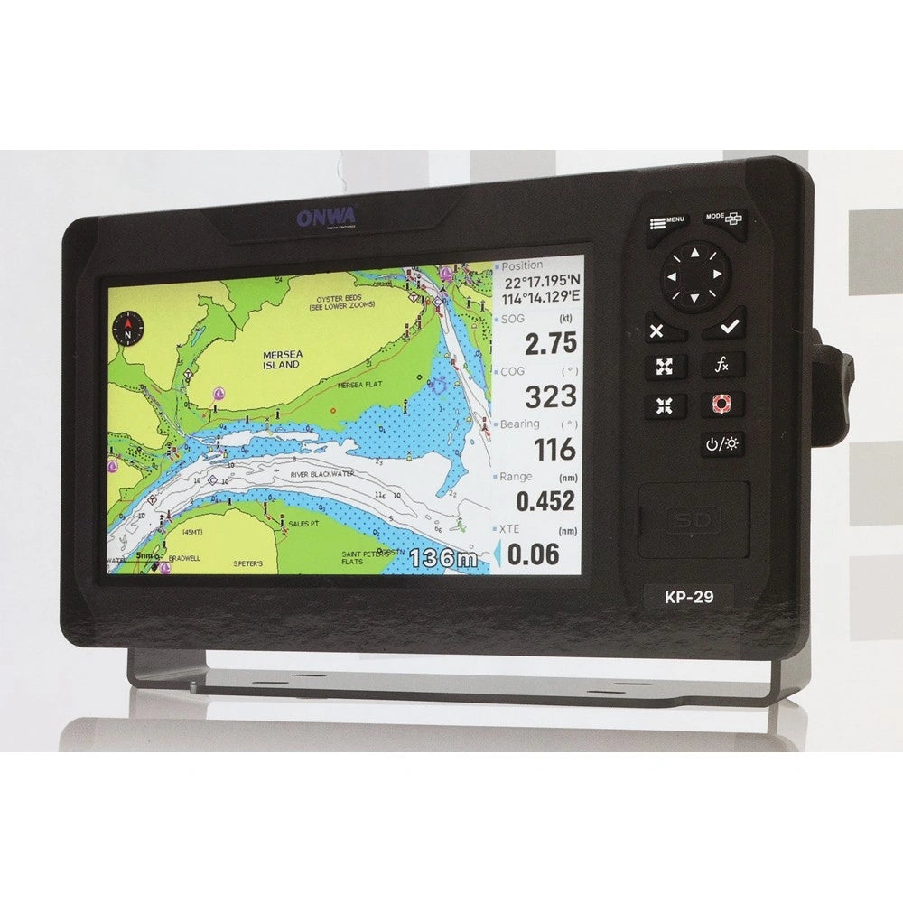 ONWA KP-29X 9-inch GPS Chart Plotter with Class B+ AIS