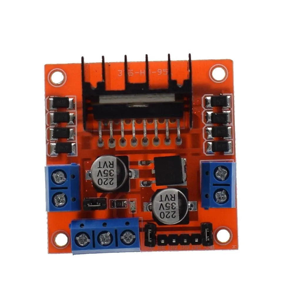 New Dual H Bridge DC Stepper Motor Drive Controller Board Module L298N
