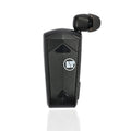 LAMTECH RETRACTABLE BT 5.3 CLIP ON HEADSET BLACK (HANGING CORD)