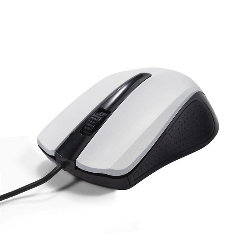 LAMTECH WIRED OPTICAL MOUSE 1000DPI WHITE
