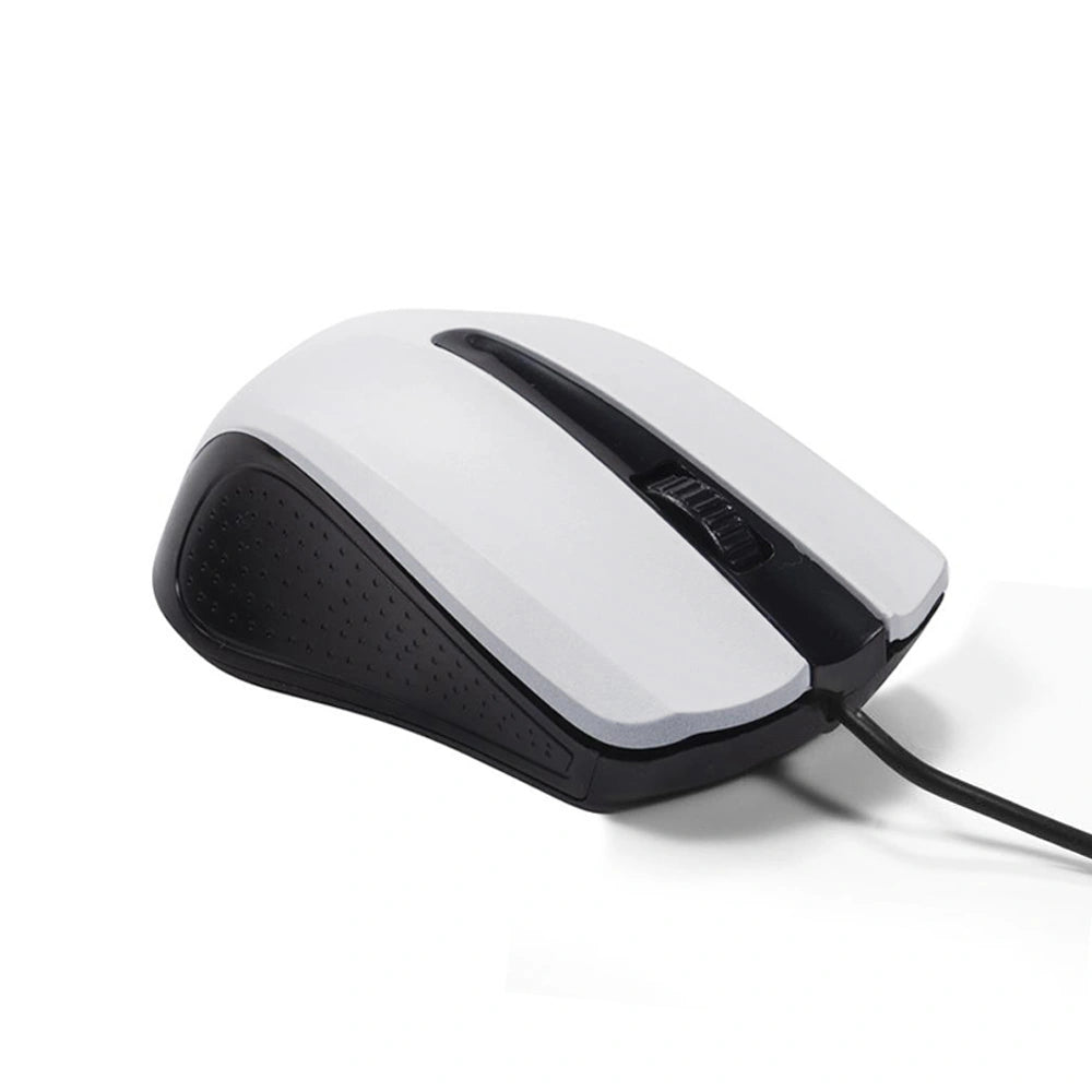 LAMTECH WIRED OPTICAL MOUSE 1000DPI WHITE