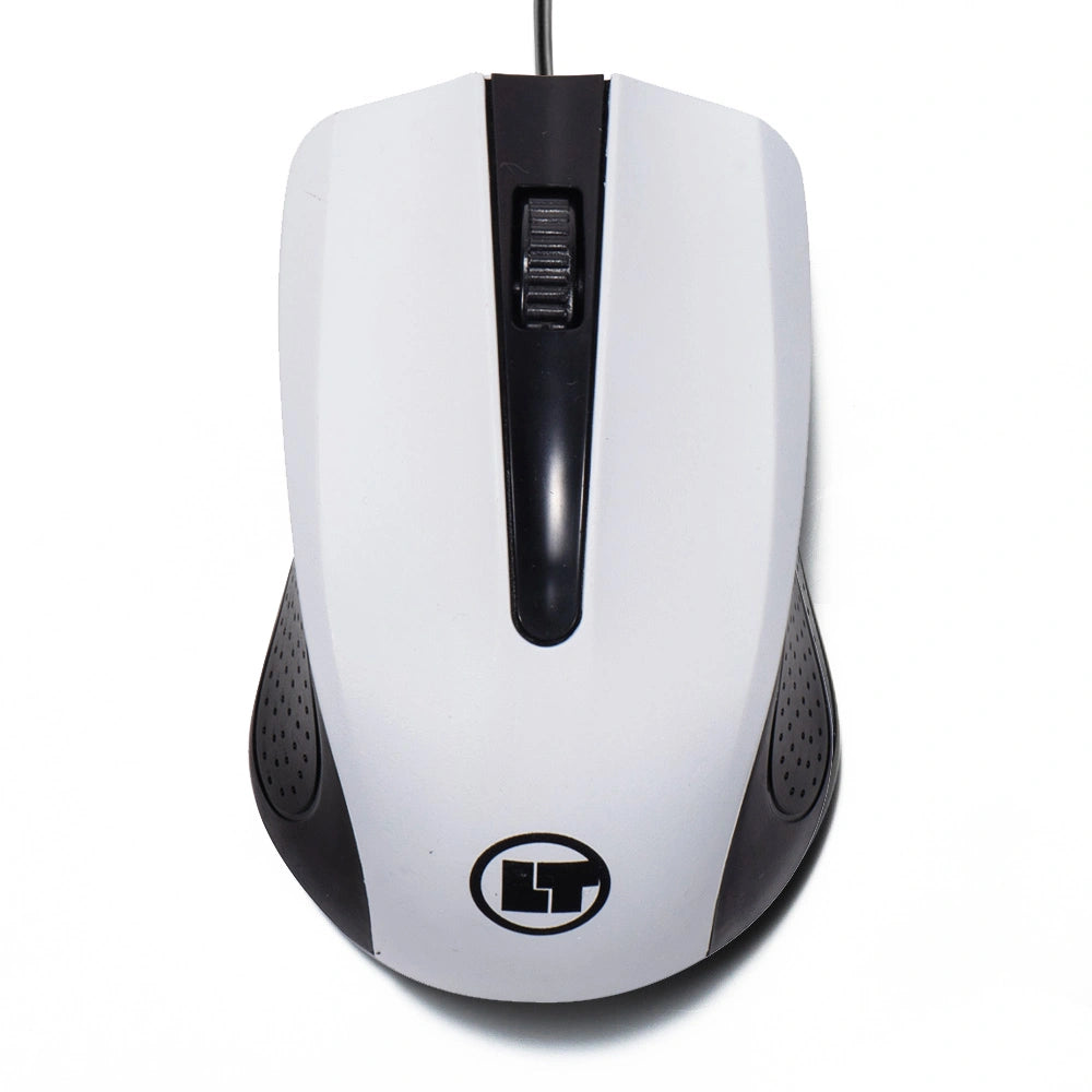 LAMTECH WIRED OPTICAL MOUSE 1000DPI WHITE
