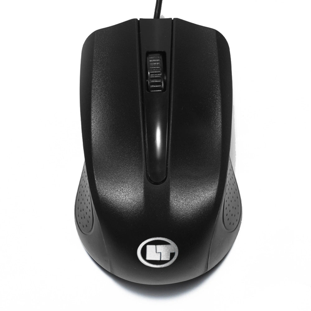 LAMTECH WIRED OPTICAL MOUSE 1000DPI BLACK