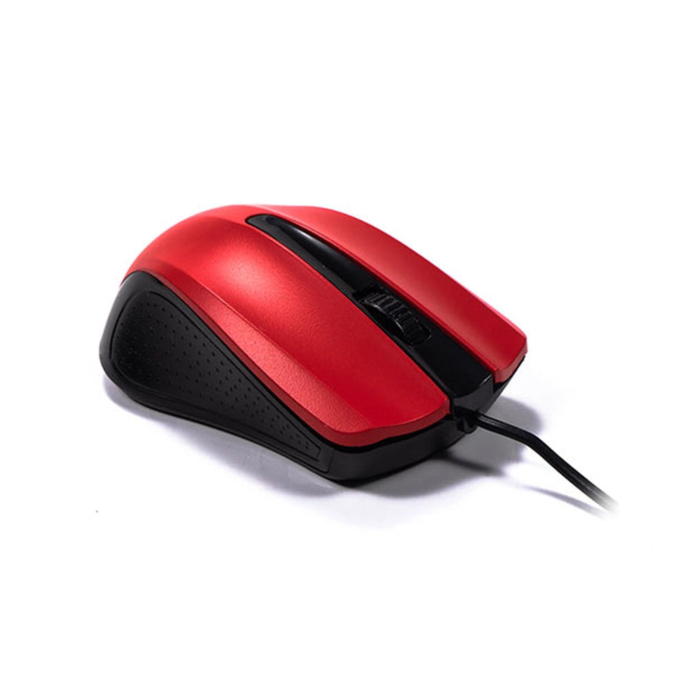 LAMTECH WIRED OPTICAL MOUSE 1000DPI RED