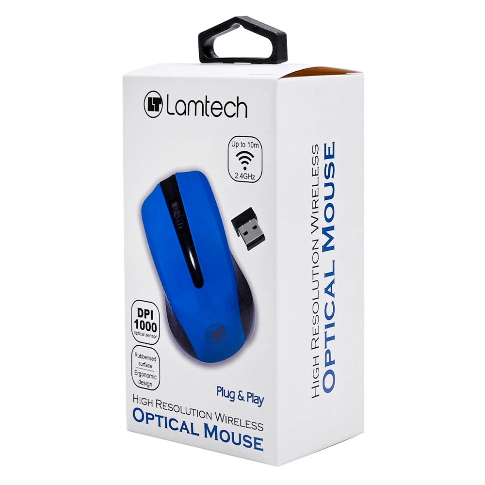 LAMTECH 2,4G WIRELESS MOUSE BLUE