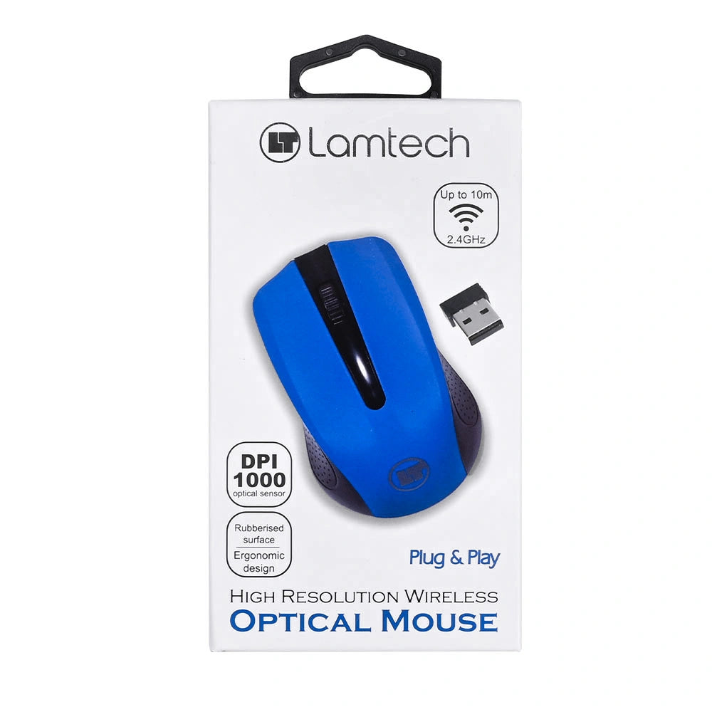LAMTECH 2,4G WIRELESS MOUSE BLUE