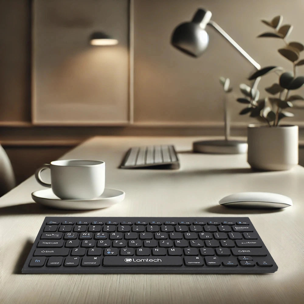 LAMTECH MINI WIRELESS 2,4G KEYBOARD AND MOUSE GR LAYOUT