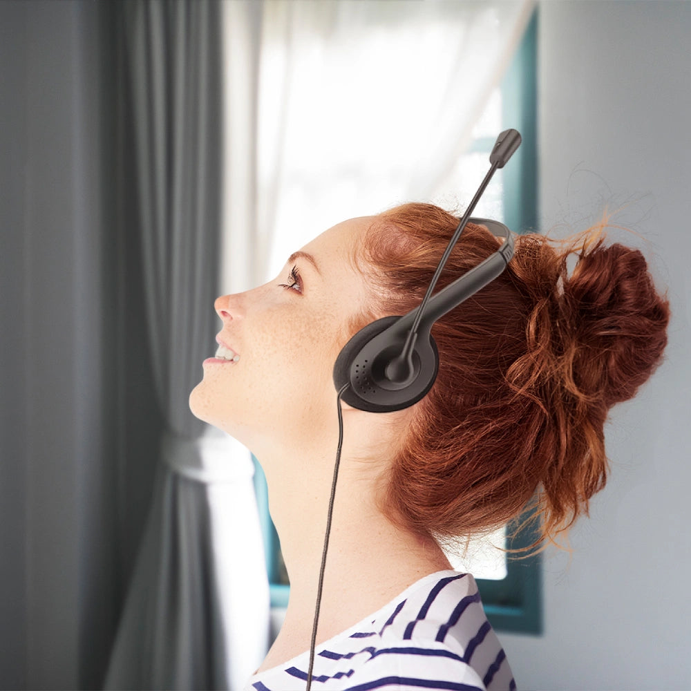 LAMTECH USB 2.0 STEREO HEADSET WITH MIC
