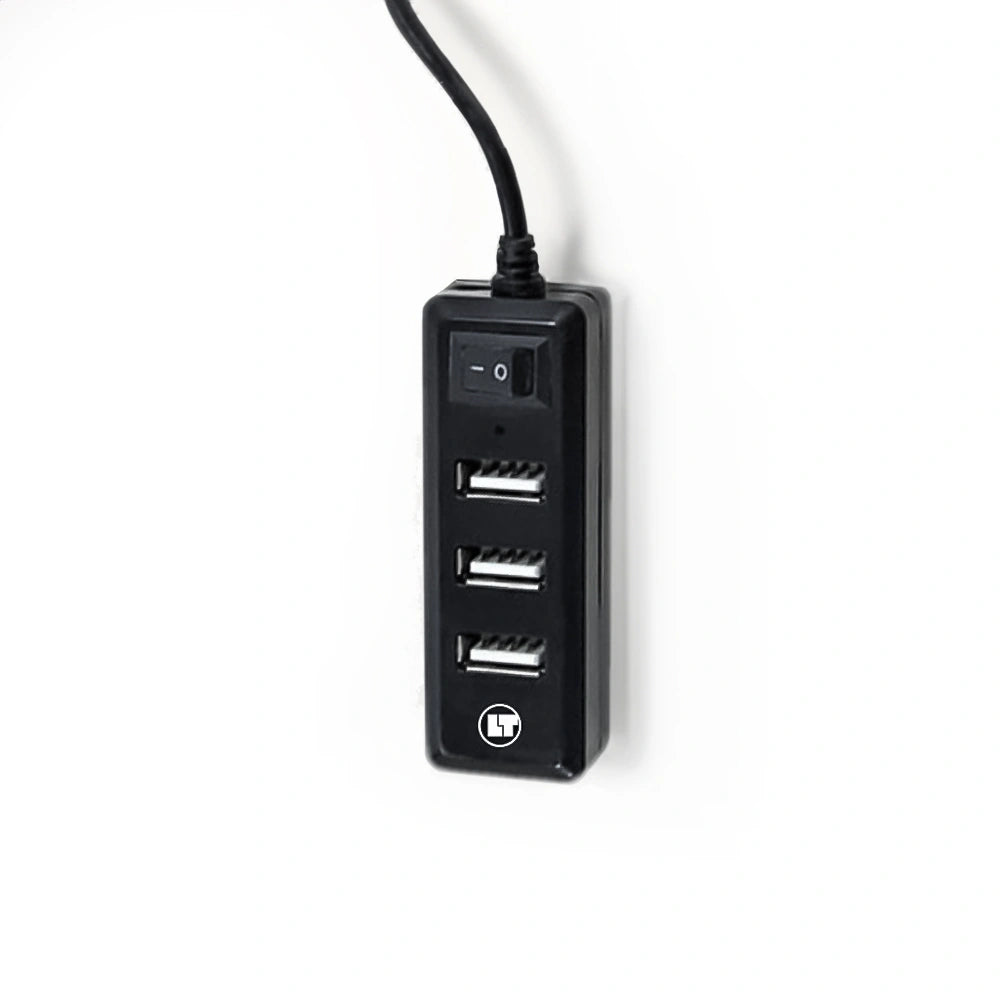 LAMTECH 4-PORT USB HUB BLACK