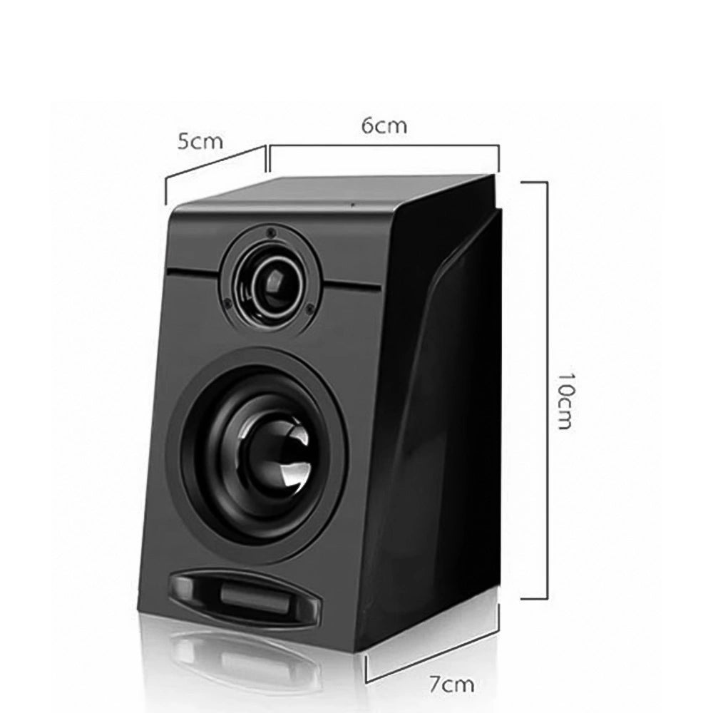 LAMTECH USB DESKTOP SPEAKERS 2.0 BLACK