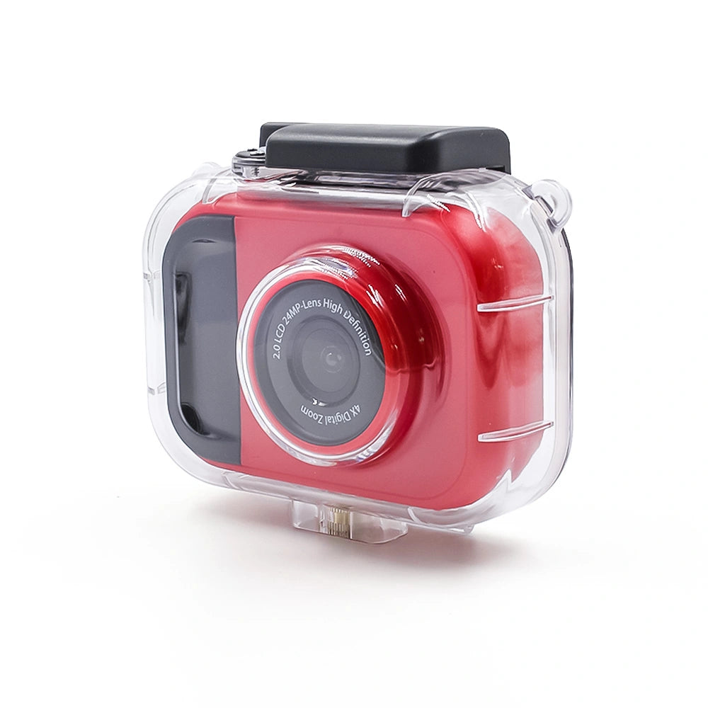 LAMTECH 2in1 WATERPROOF DIGITAL CAMERA RED