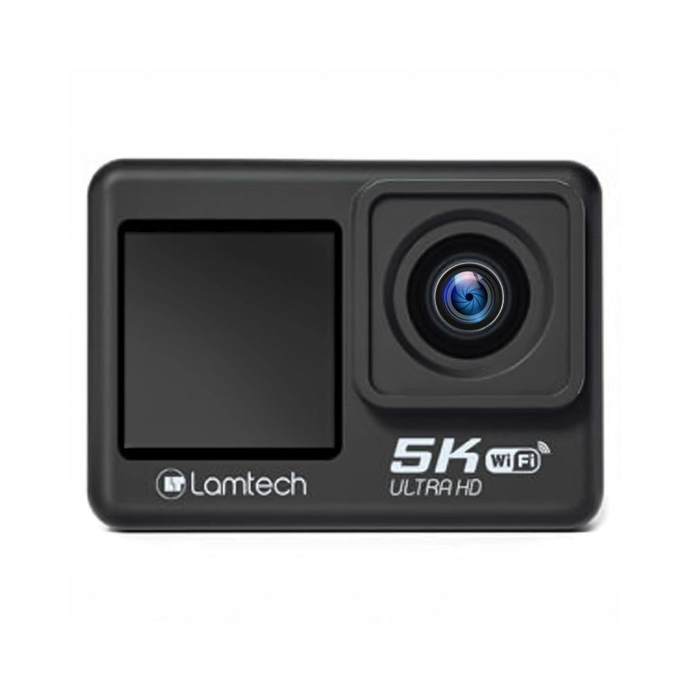 LAMTECH 5K/EIS DUAL SCREEN ACTION CAMERA