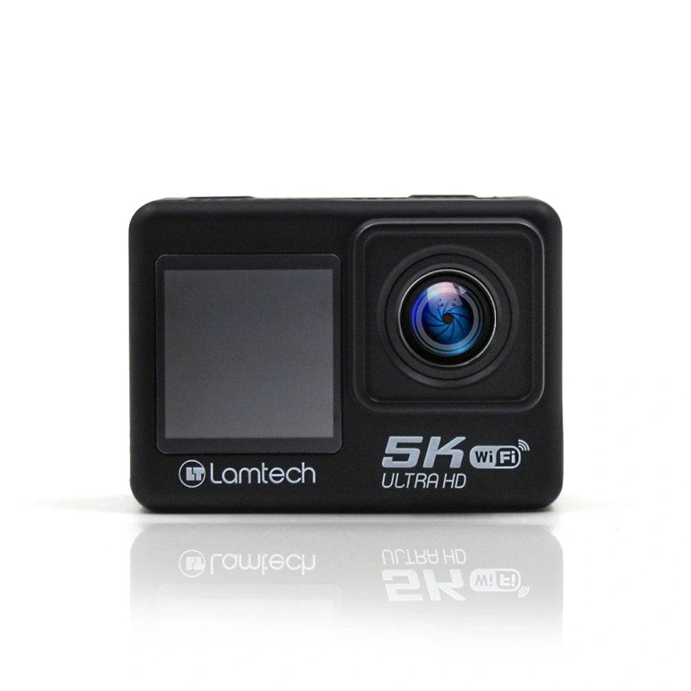 LAMTECH 5K/EIS DUAL SCREEN ACTION CAMERA