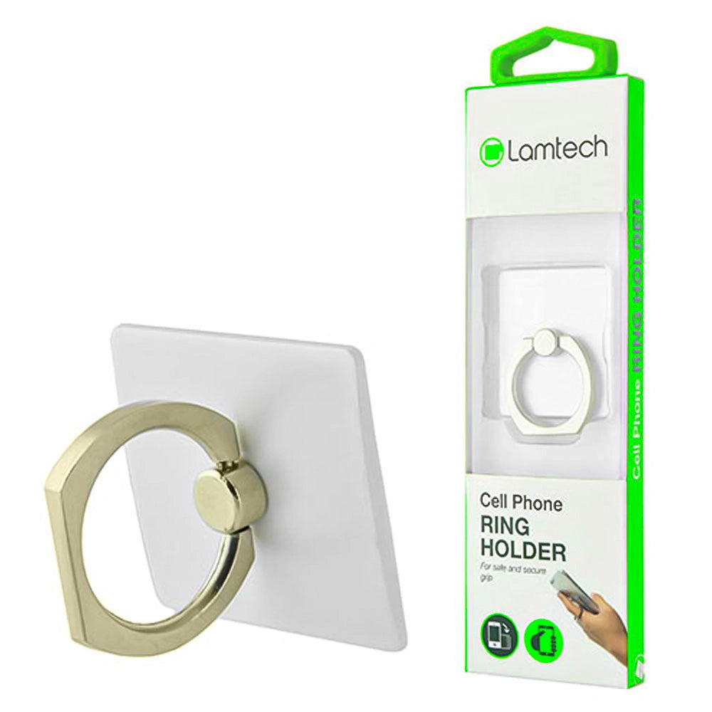LAMTECH MOBILE RING HOLDER WHITE
