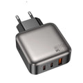 LAMTECH THREE PORTS GaN CHARGER PD45W GREY