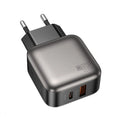 LAMTECH DUAL PORT QC3.0 CHARGER PD20W GREY