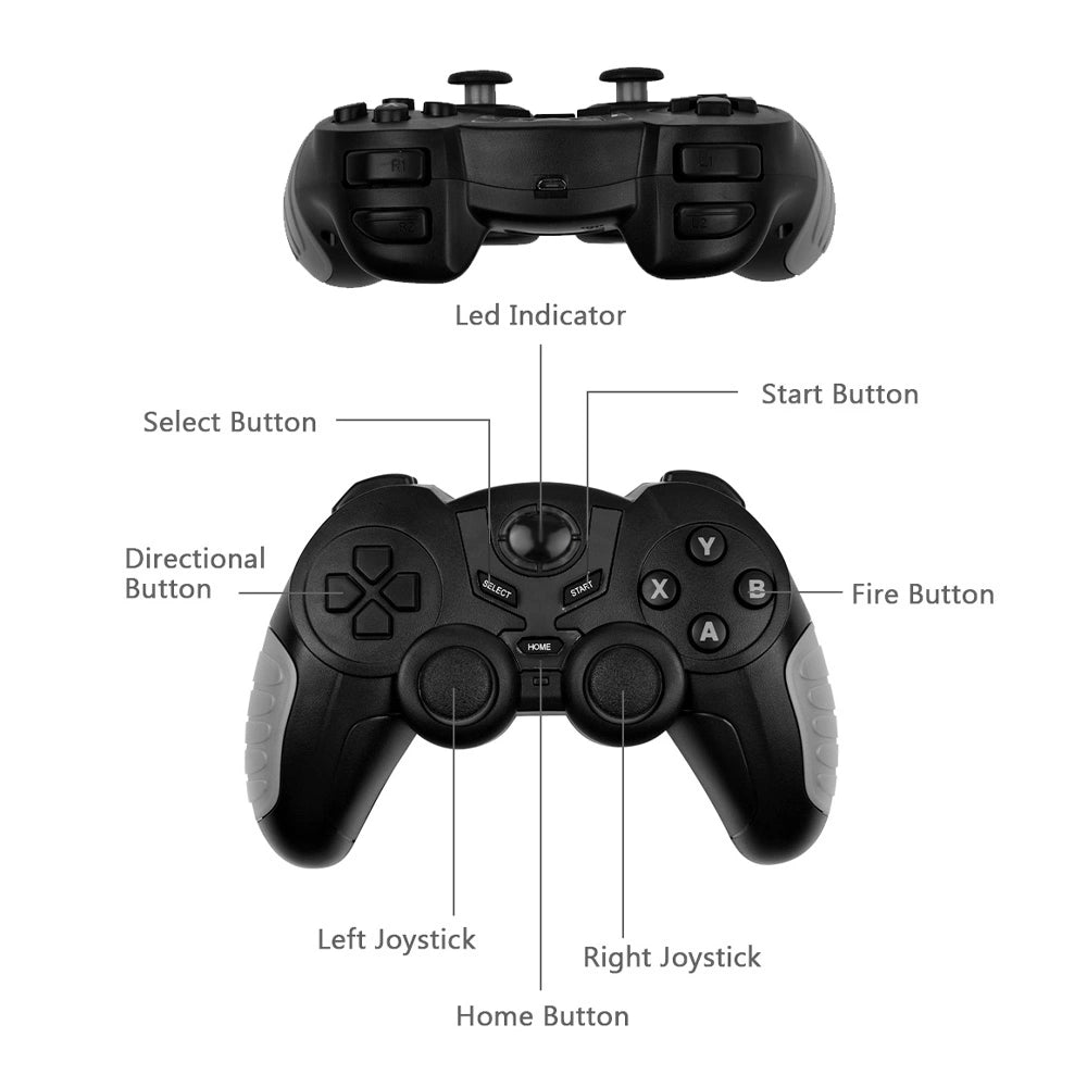 LAMTECH WIRELESS GAMEPAD CONTROLLER FOR ANDROID PS3 AND IOS DEVICES