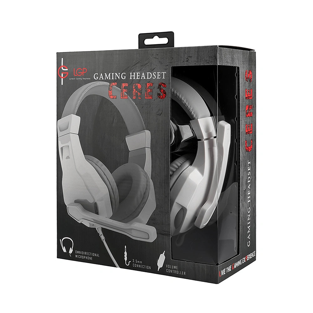 LAMTECH HEADSET JACK WHITE 'CERES'