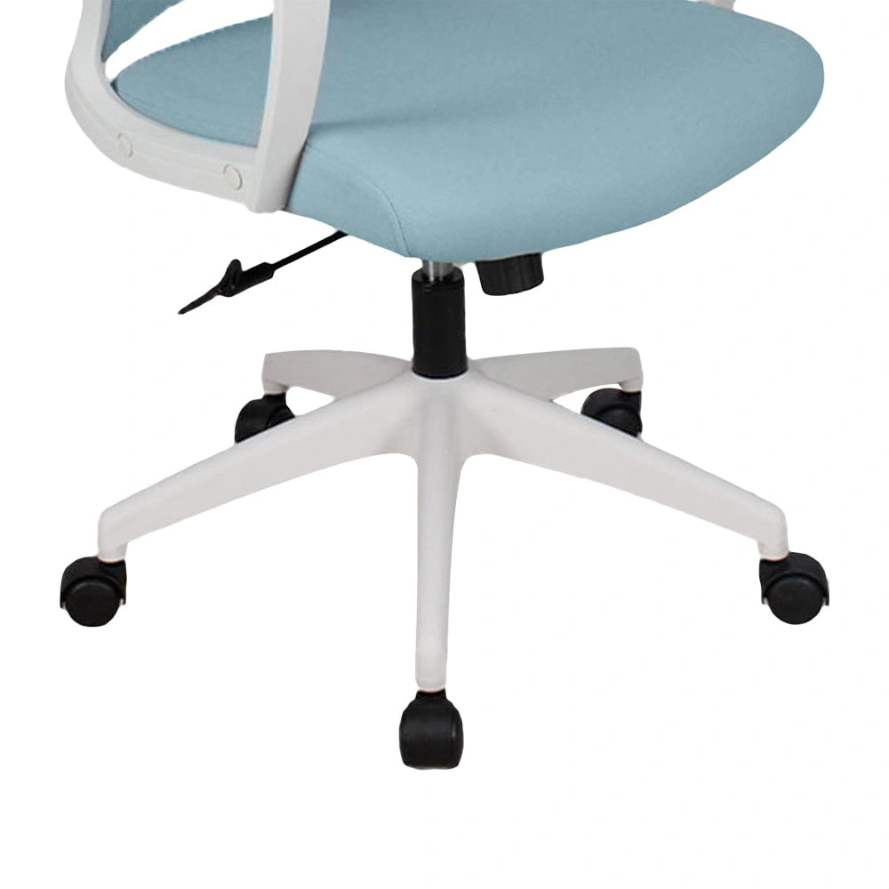 LGP OFFICE CHAIR RHEA WHITE/L.BLUE