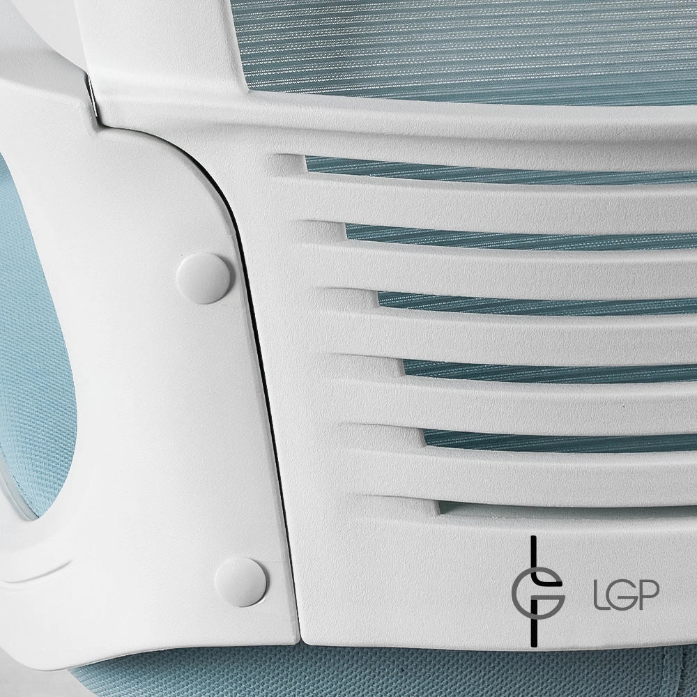 LGP OFFICE CHAIR RHEA WHITE/L.BLUE