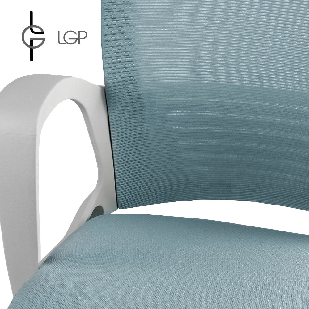 LGP OFFICE CHAIR RHEA WHITE/L.BLUE
