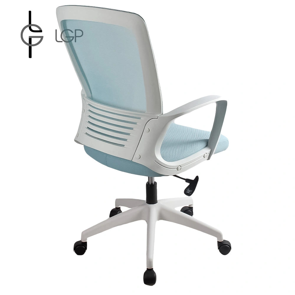 LGP OFFICE CHAIR RHEA WHITE/L.BLUE
