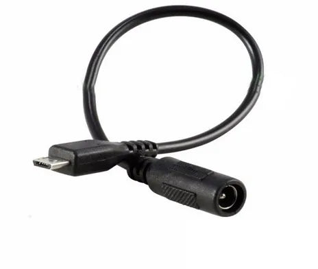 DC 5.5*2.1 Female to Micro USB Male Cable Adapter Converter
