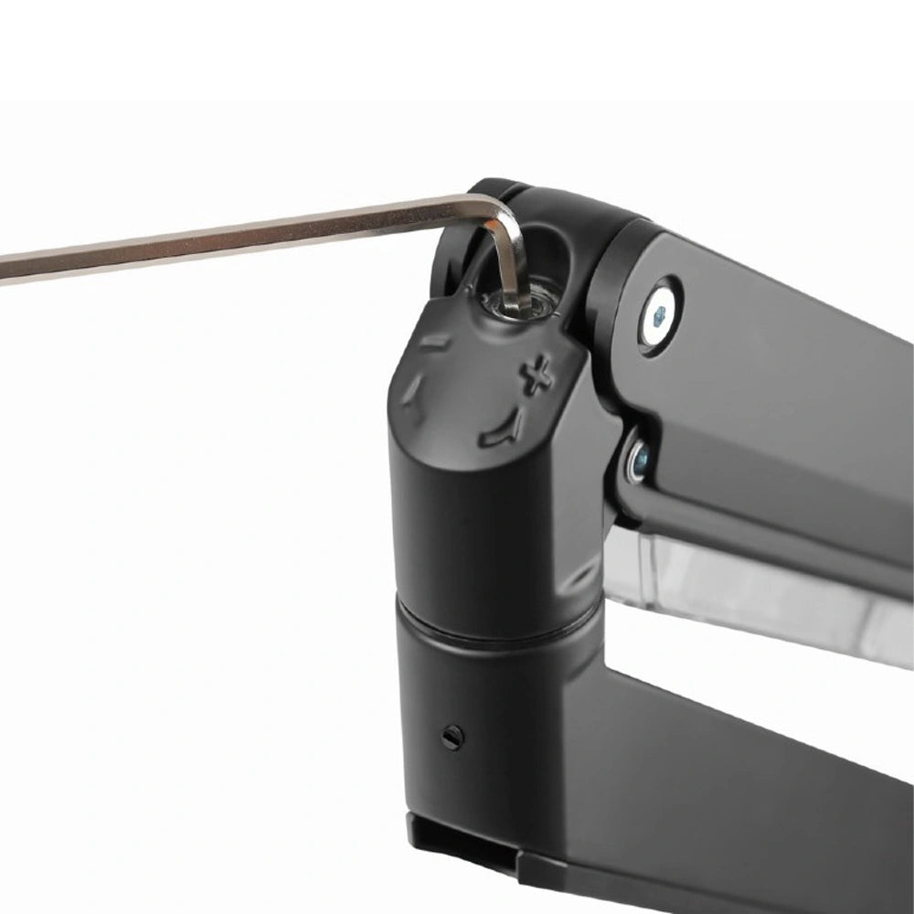 GEMBIRD DESK MOUNTED ADJUSTABLE MONITOR ARM FOR 3 MONITORS BLACK