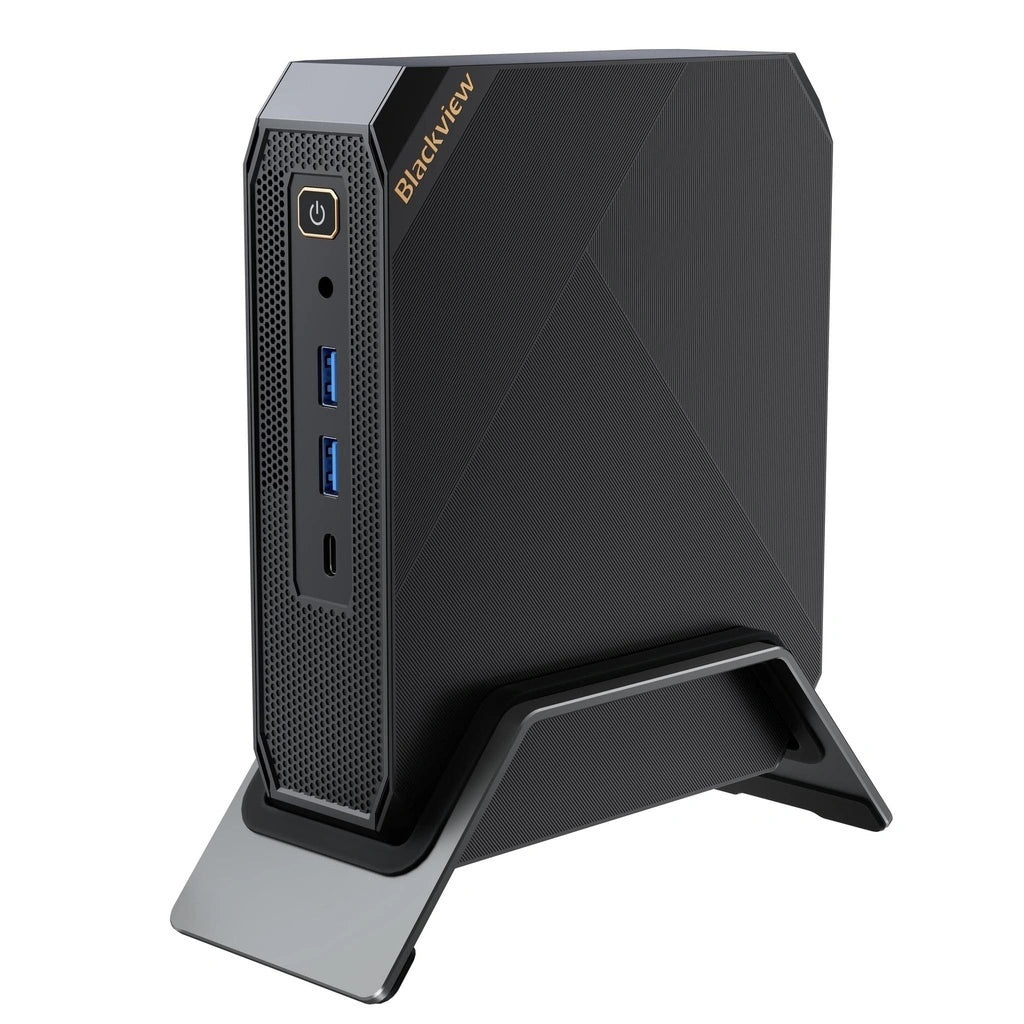 BLACKVIEW MINI PC SIX-CORE GEN12 INTEL I5-12450H 16GB RAM 1TB M.2 SSD WIN11 PRO BLACK REFURBISHED