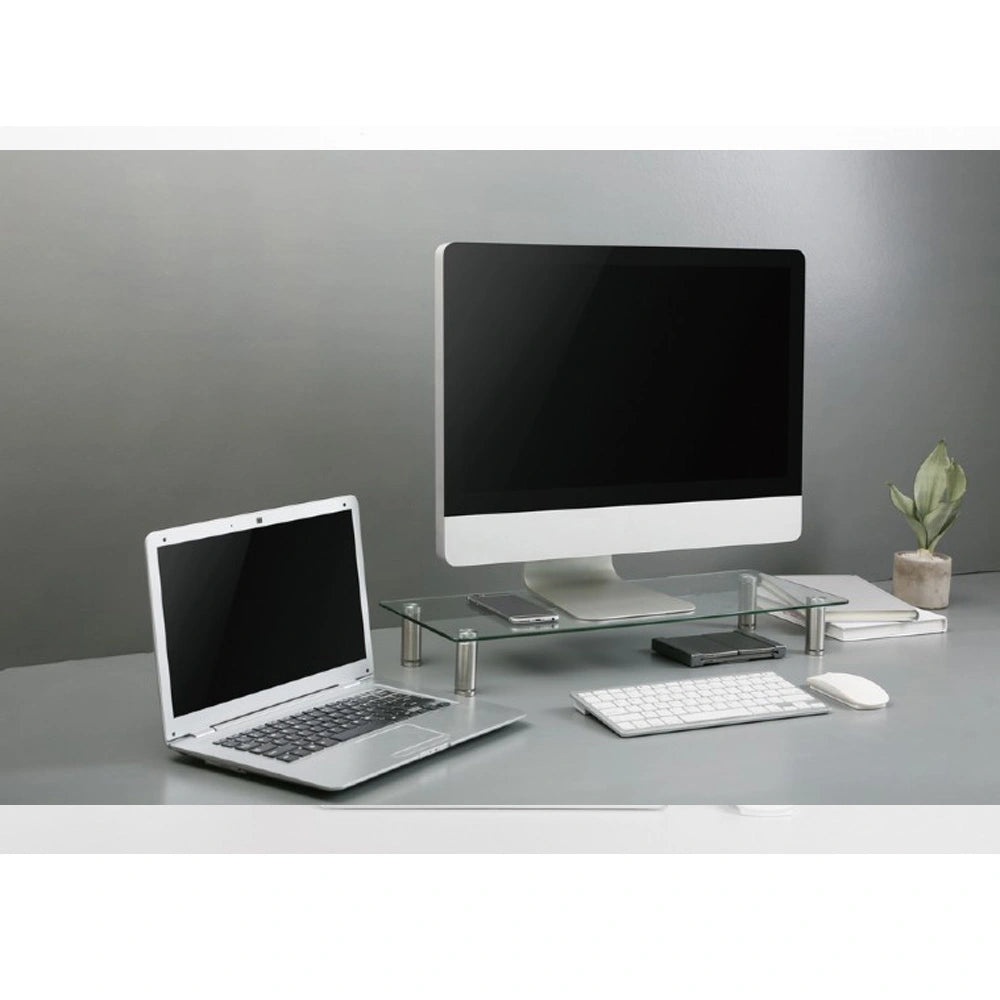 GEMBIRD GLASS MONITOR STAND MEDIUM
