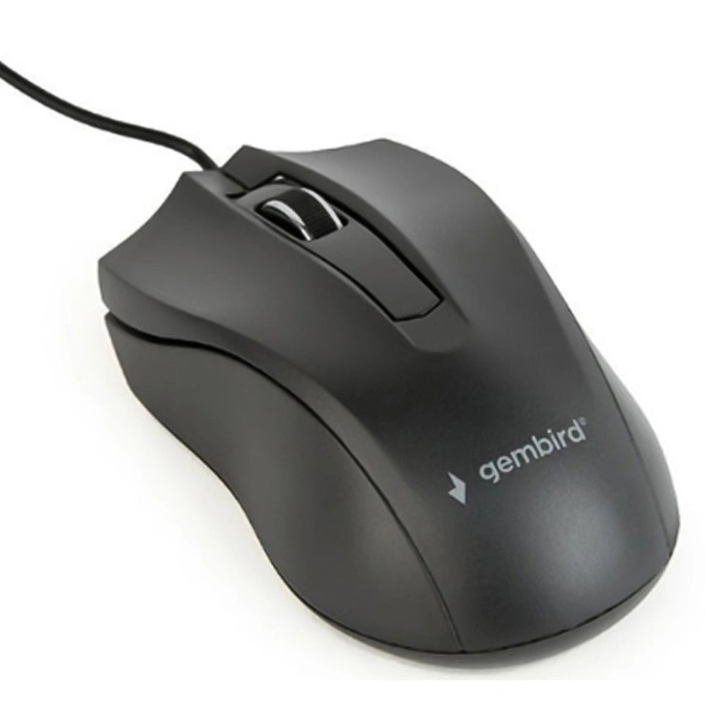 GEMBIRD OPTICAL MOUSE BLACK, MUS-3B-01