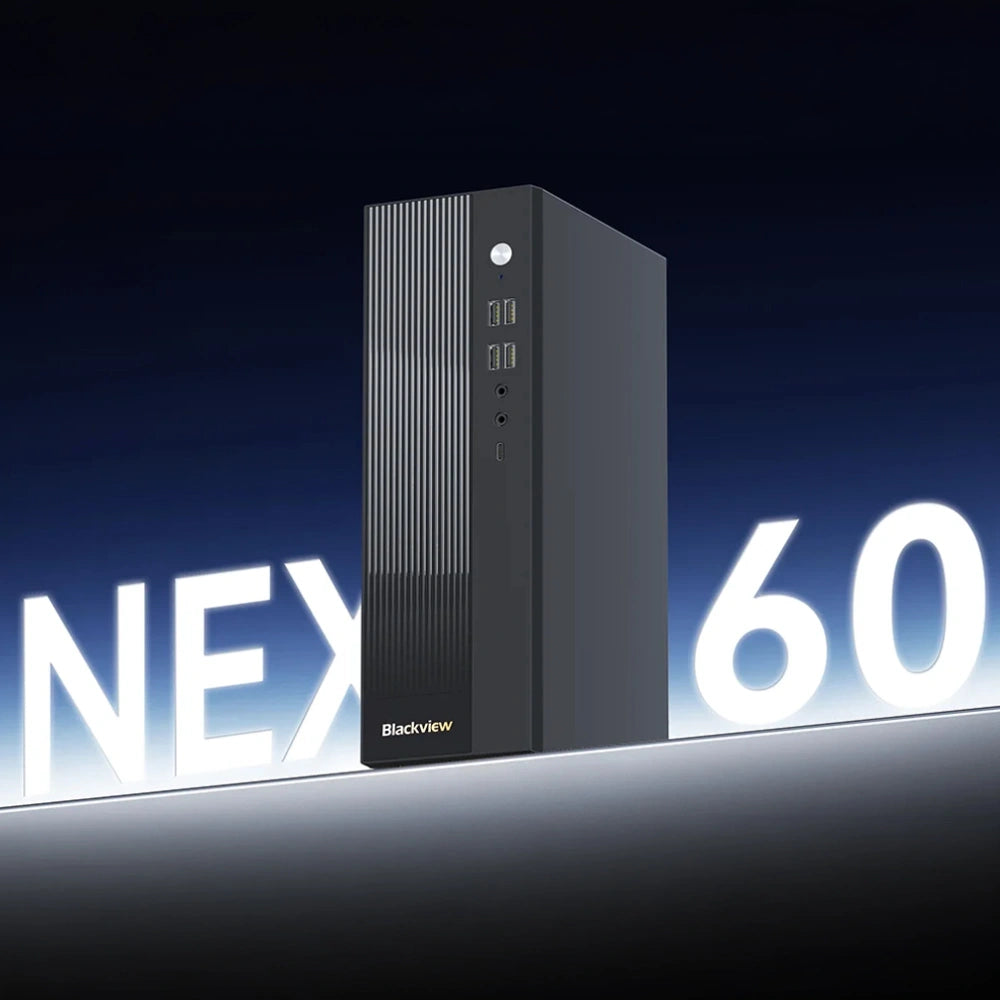 BLACKVIEW MINI PC OCTA-CORE INTEL CORE 5 210H GEN13 (16GB+512GB) WIN11 PRO BLACK