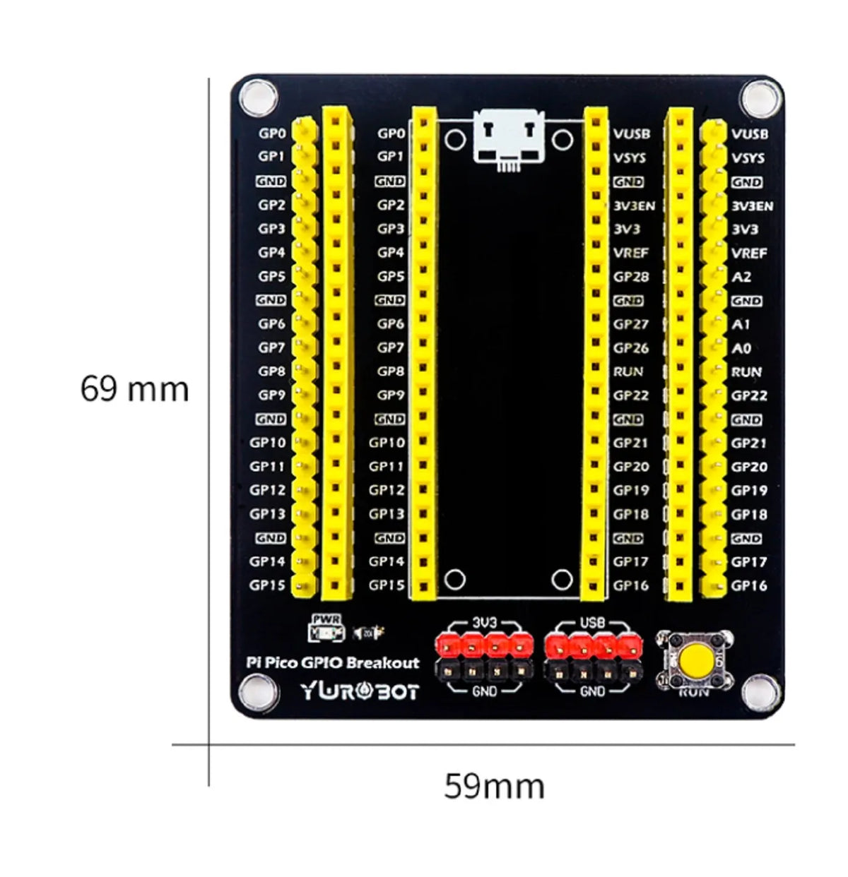 Raspberry pico Breakout