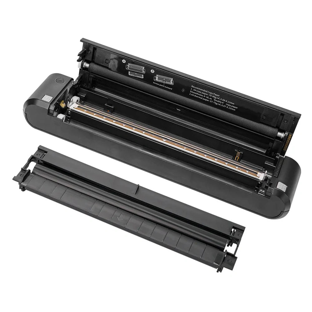 NETUM PORTABLE RECHARGEABLE THERMAL A4 PRINTER P808 BLACK