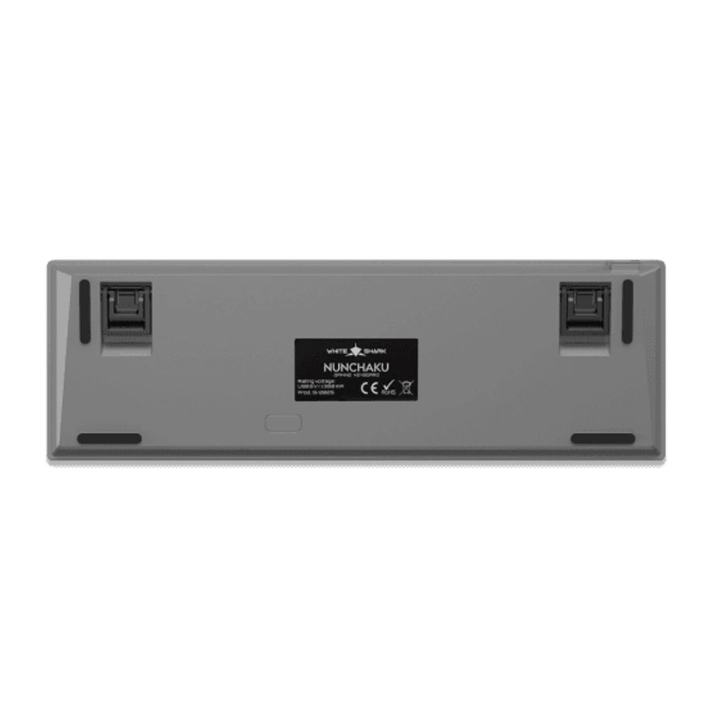 WHITE SHARK MECH KEYBOARD US LAYOUT GK-007711 RED SWITCH GRAY GRADIENT