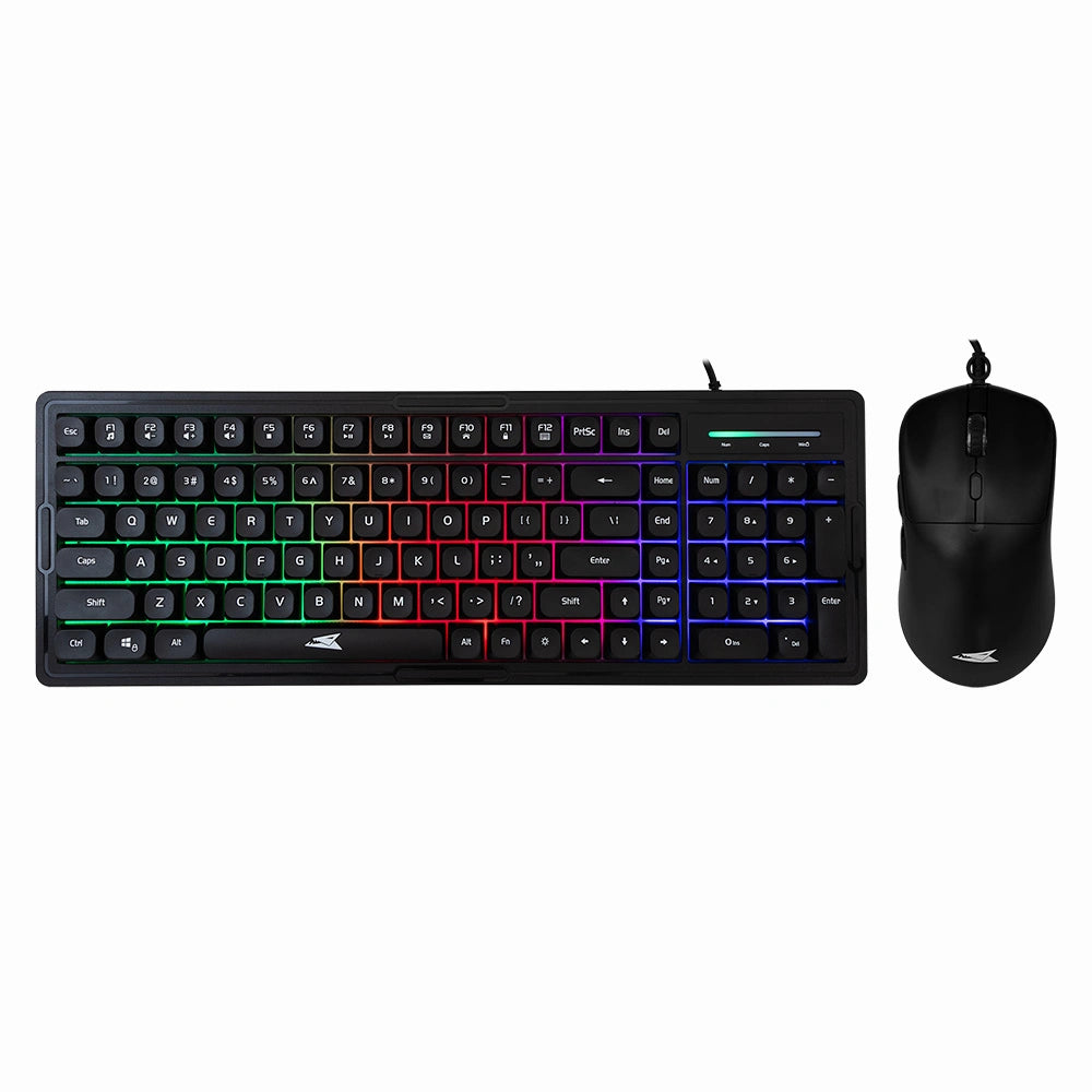 BARACUDA GAMING COMBO KEYBOARD AND MOUSE BGC-012 ORCA BLACK